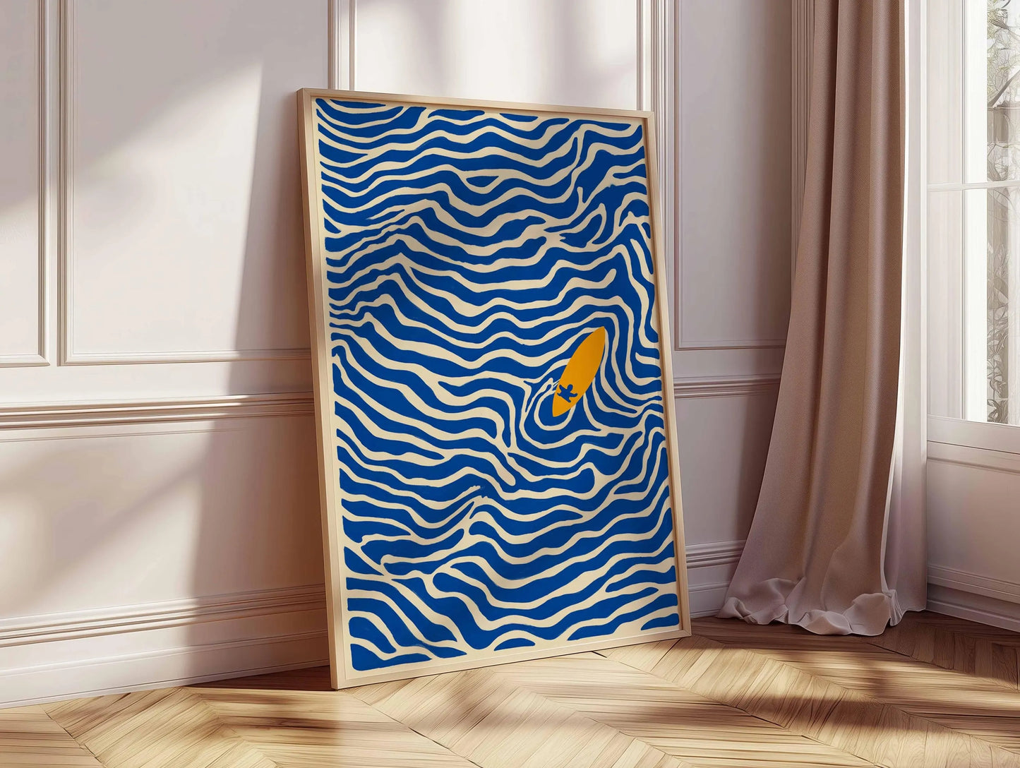 Surfing art , Beach Wall Art, Surf Print, Ocean Wave