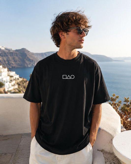 Oversized Skateboard Graphic T-Shirt, Urban Streetwear Tee, Unisex Relaxed Fit